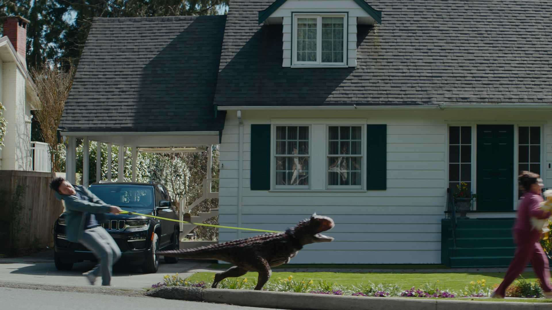 侏罗纪公园3即将上映rubicon4xe变身小恐龙保姆车