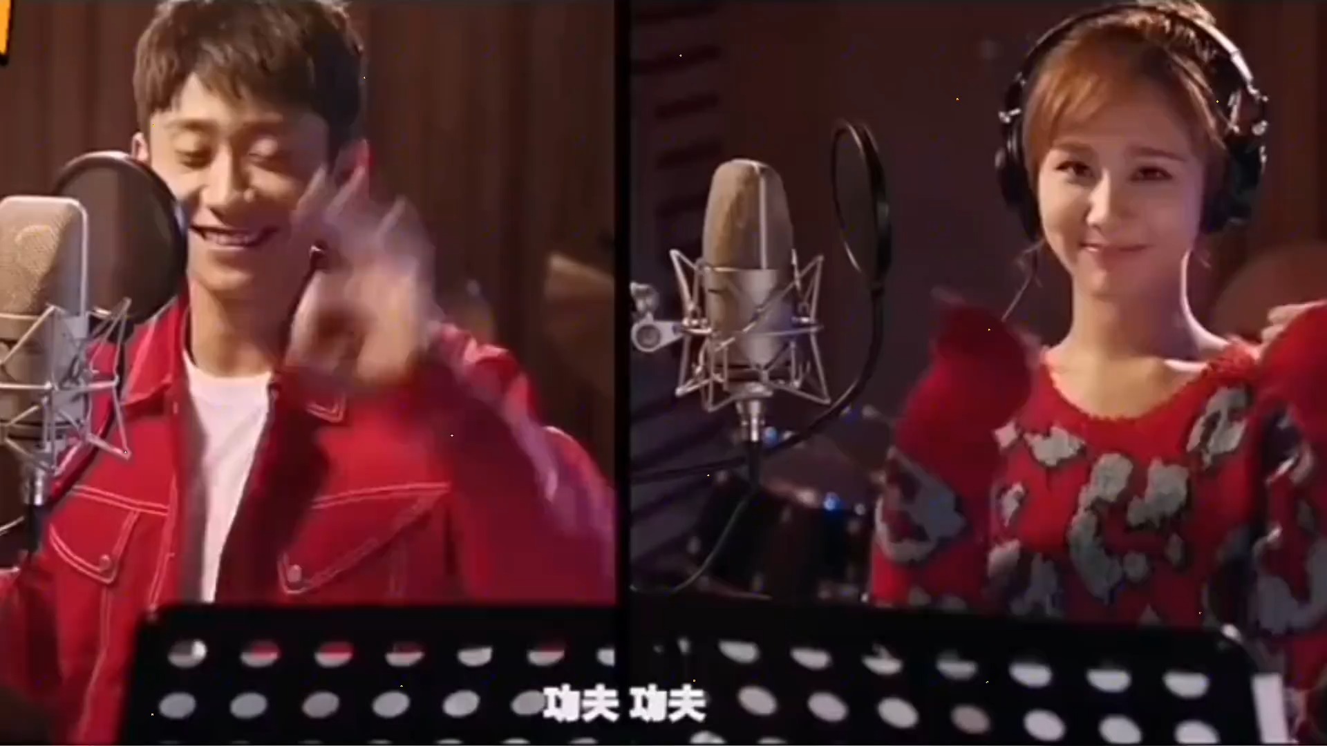 杨紫张一山练唱瑜伽，太上头了杨紫张一山 成龙