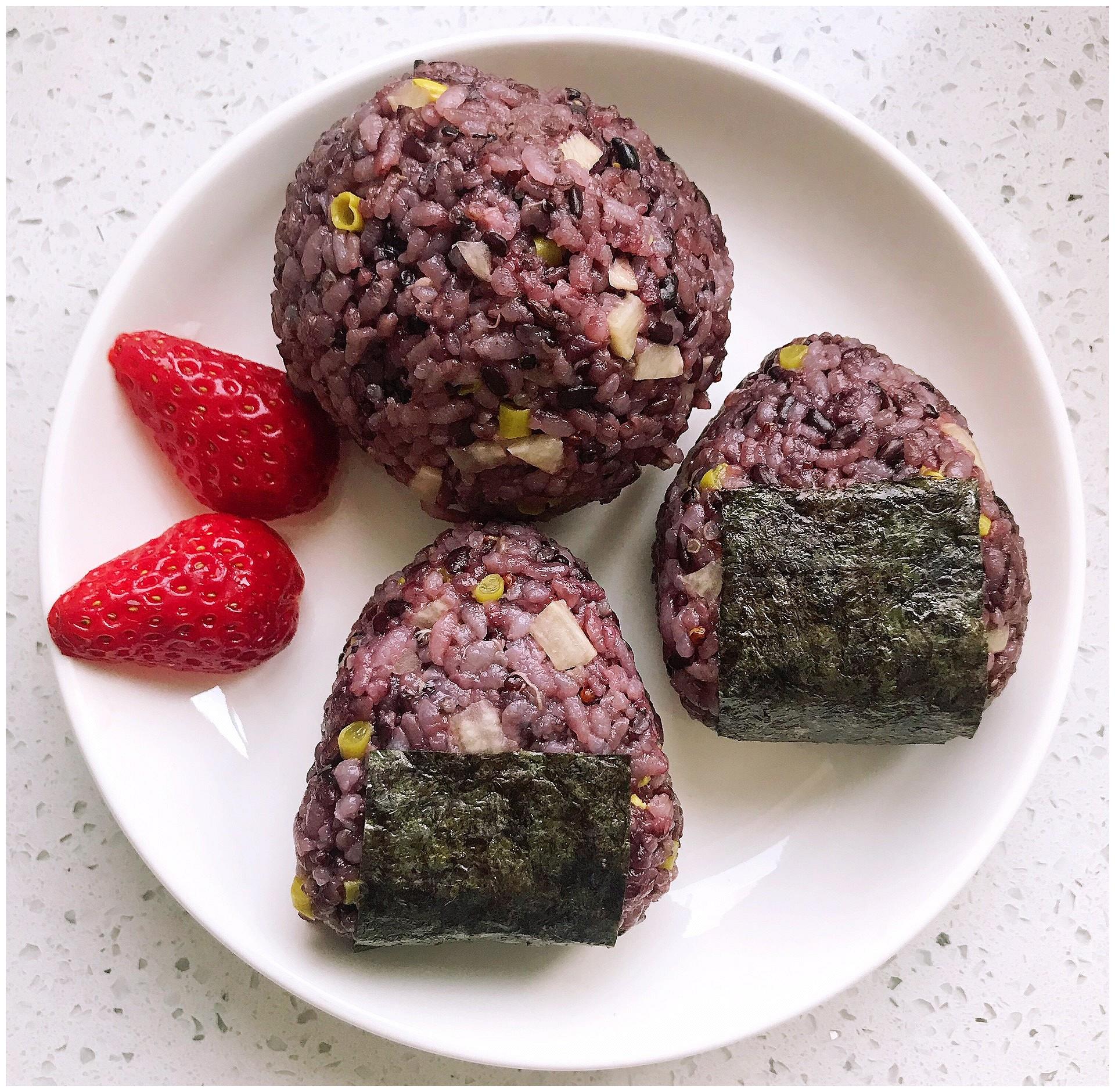 杂粮饭团剩饭大改造