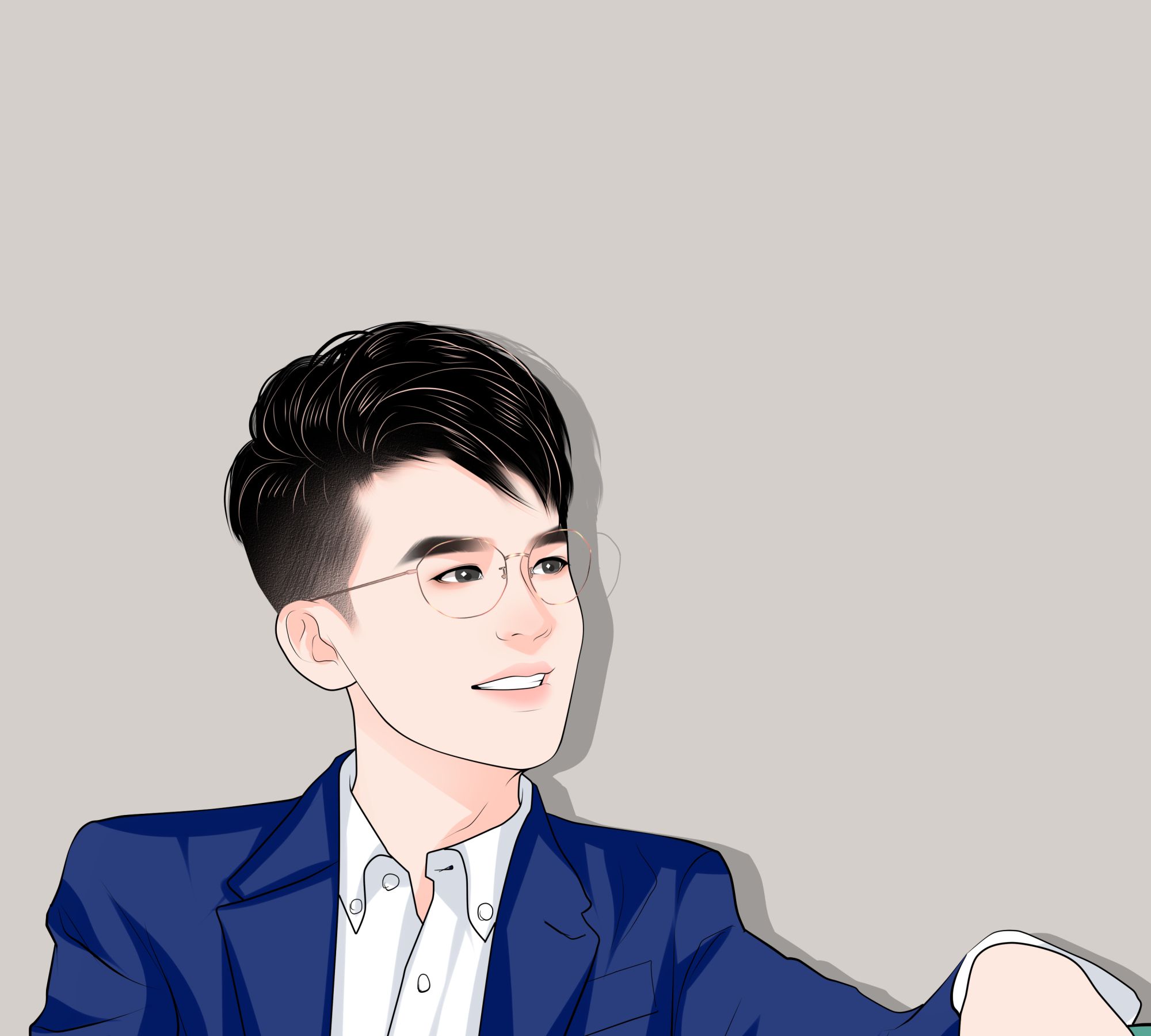 男士微信头像设计2020成为更好的自己