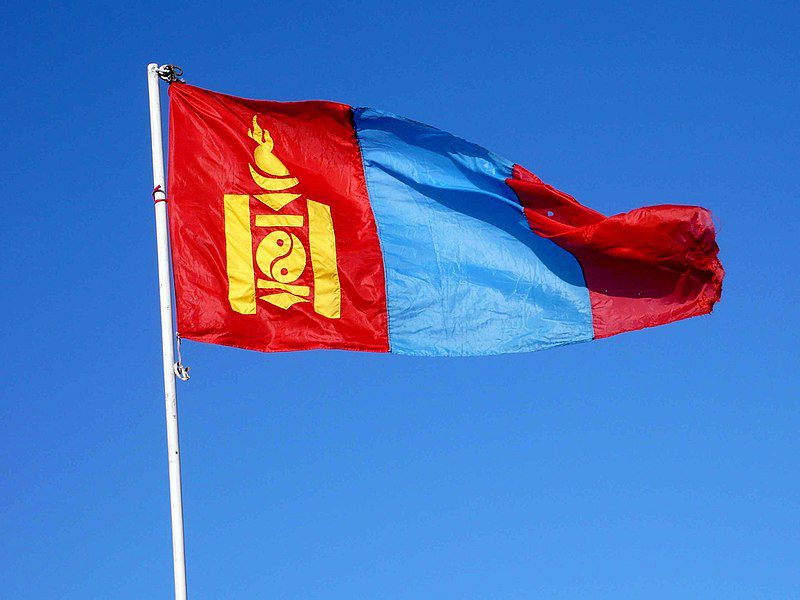 蒙古帝国国旗太阳旗图片