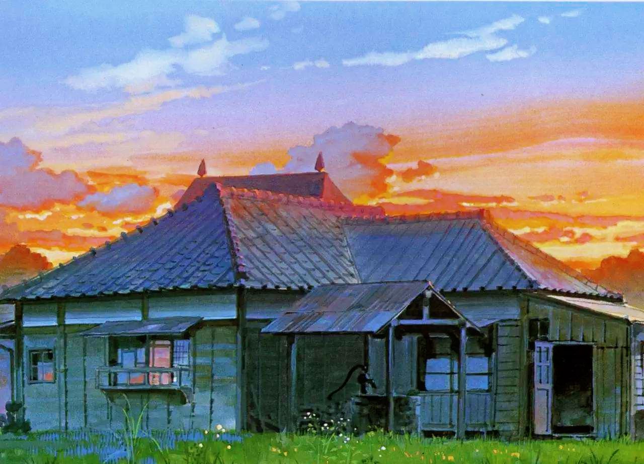 宫崎骏治愈系:一看便置身其中,那是令人神往的美丽乡间_高清图集_新浪