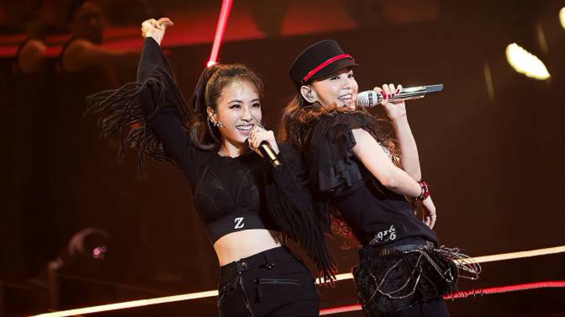 不愧“亚洲天后”，蔡依林安室奈美惠同台飙歌，一开嗓惊艳全场