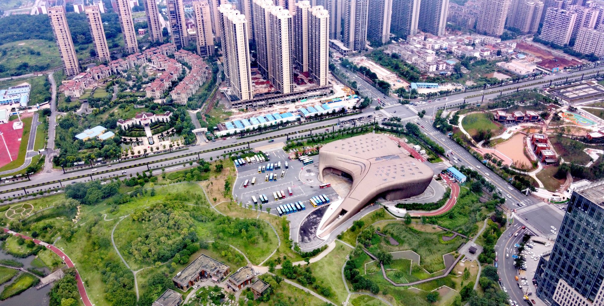 湖南省,株洲市区图片,航拍株洲市_高清图集_新浪网