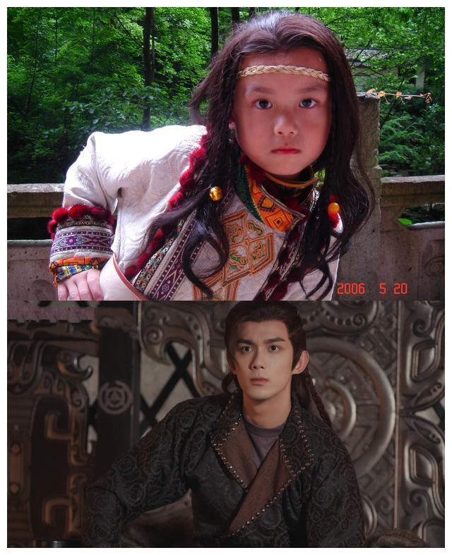 不得不说,吴磊小时候还真的