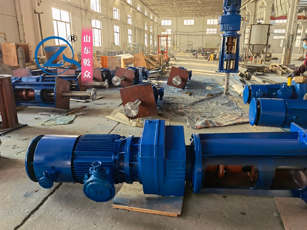 不锈钢化工搅拌器准备发货