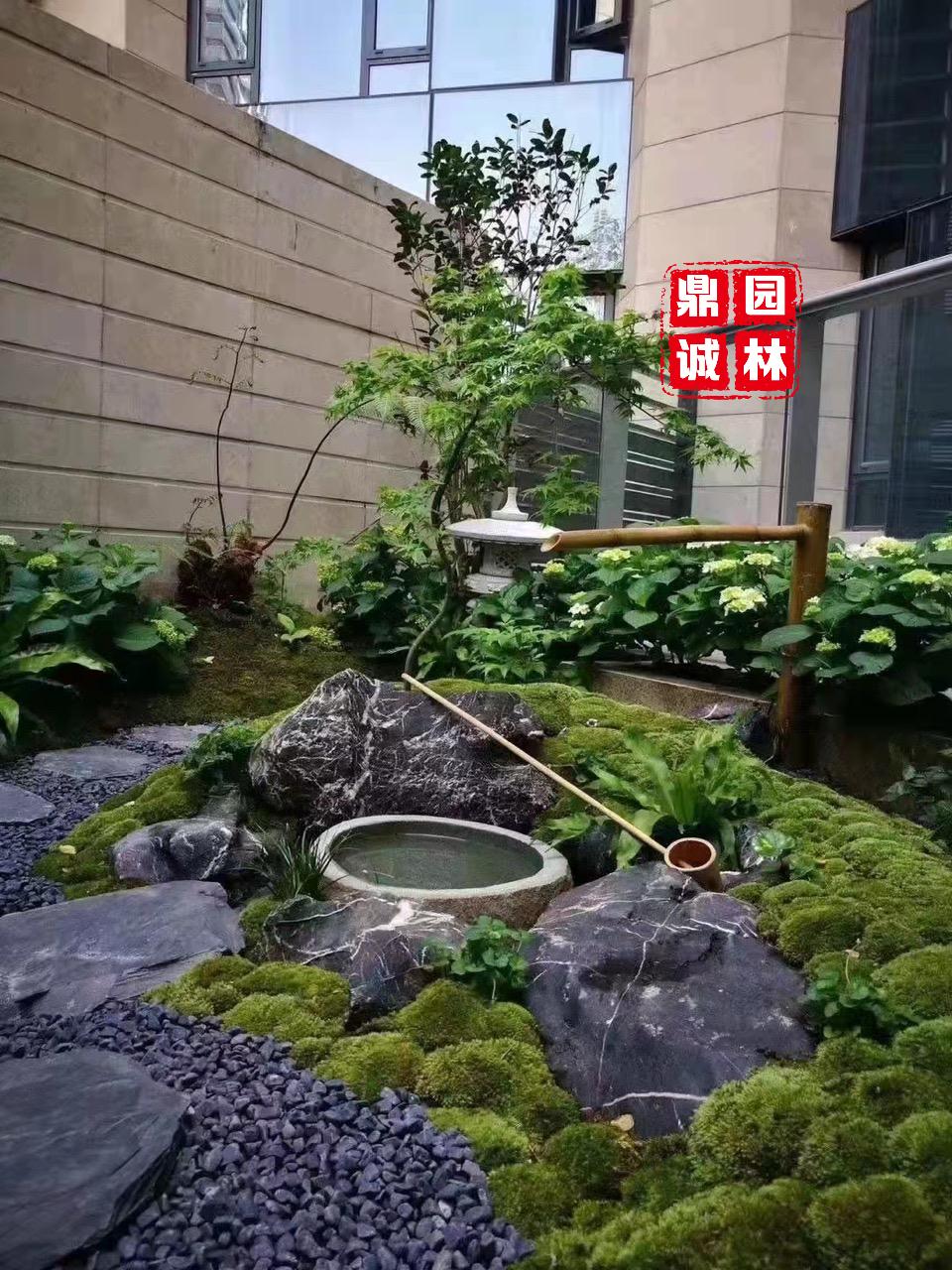 黑山石园林枯山水摆放观赏造景设计石|黑山|园林|置石_新浪新闻