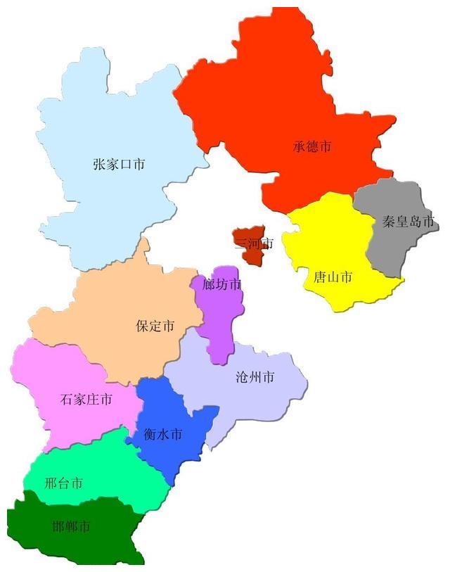 河北省邯郸行政区划图图片