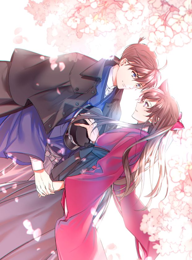 名侦探柯南系列之新兰cp精美插画图集!