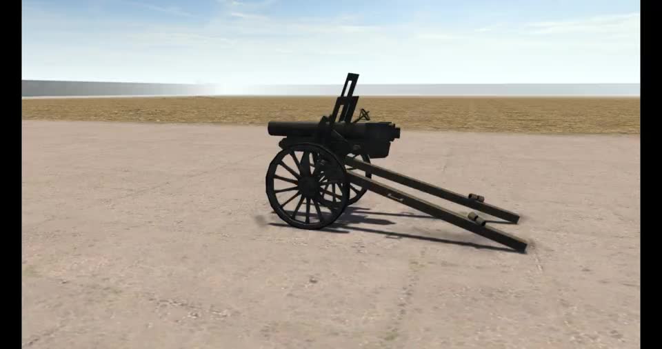 (二战火炮测试)日本92式步兵炮