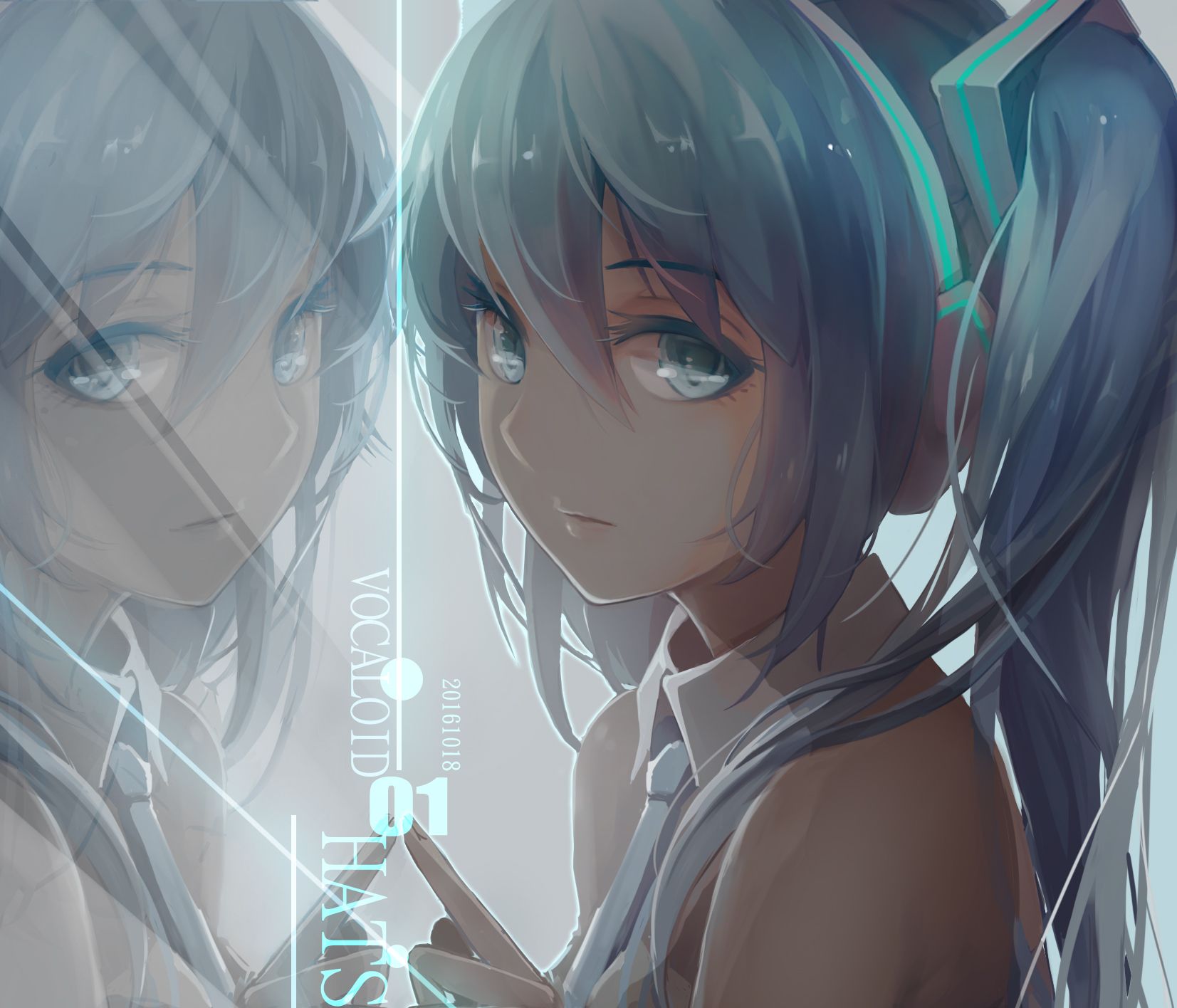 初音未来动漫壁纸,守护miku殿下的骑士团前来报道,精选p站美图