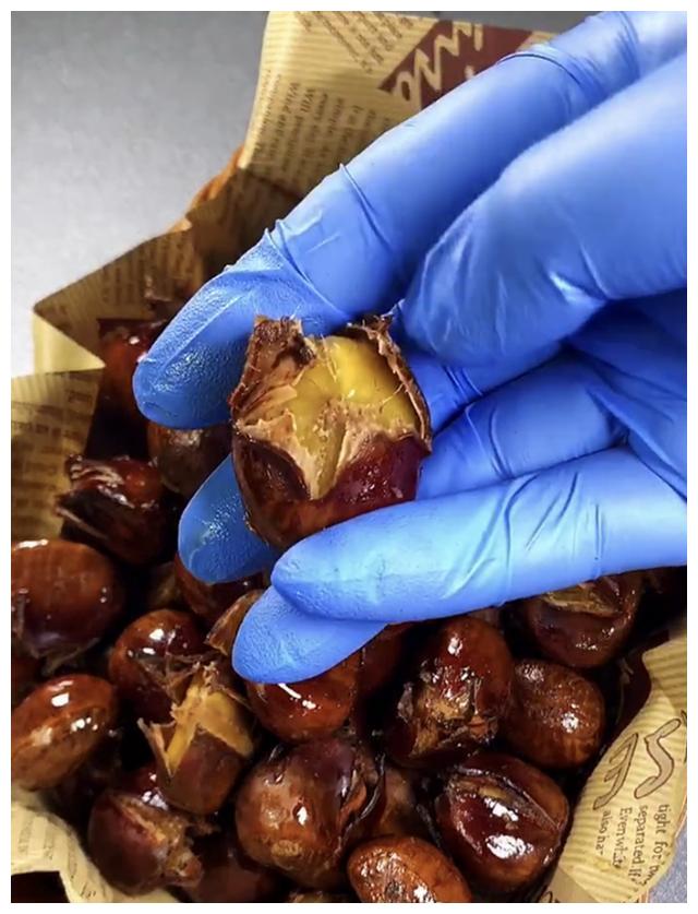 不用排队买,不用石头炒,干净又好吃的家庭版糖炒栗子