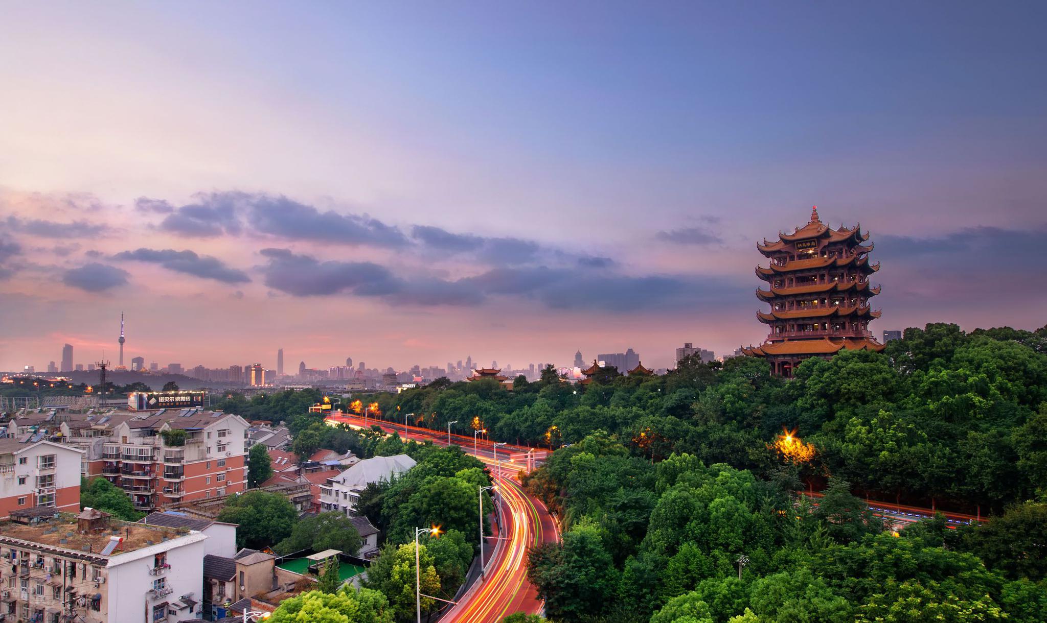 武汉黄鹤楼,欢迎您!_高清图集_新浪网