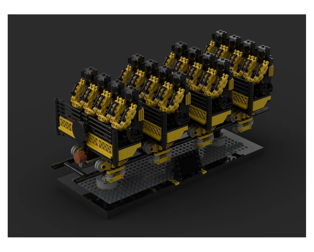 乐高里的玩乐派盘点乐高大师的模块化乐高乐园创意