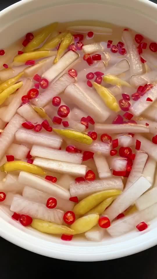 自己在家做酸辣开胃萝卜条,比饭店的都好吃～__财经头条