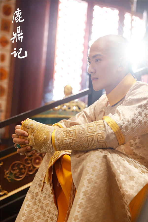 张天阳新剧《鹿鼎记》播出 俊朗清逸演绎"小玄子"康熙