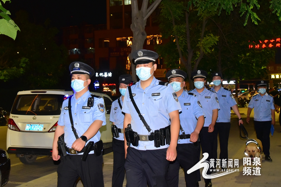 守一方热土 保一方平安丨盂县公安局开展"夏季夜巡"专项行动|平安