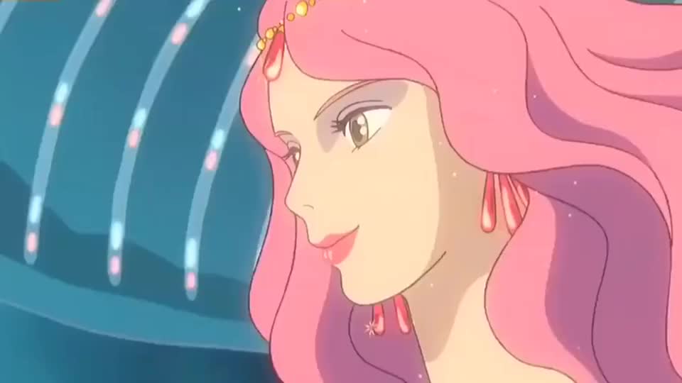 波妞的妈妈好美啊