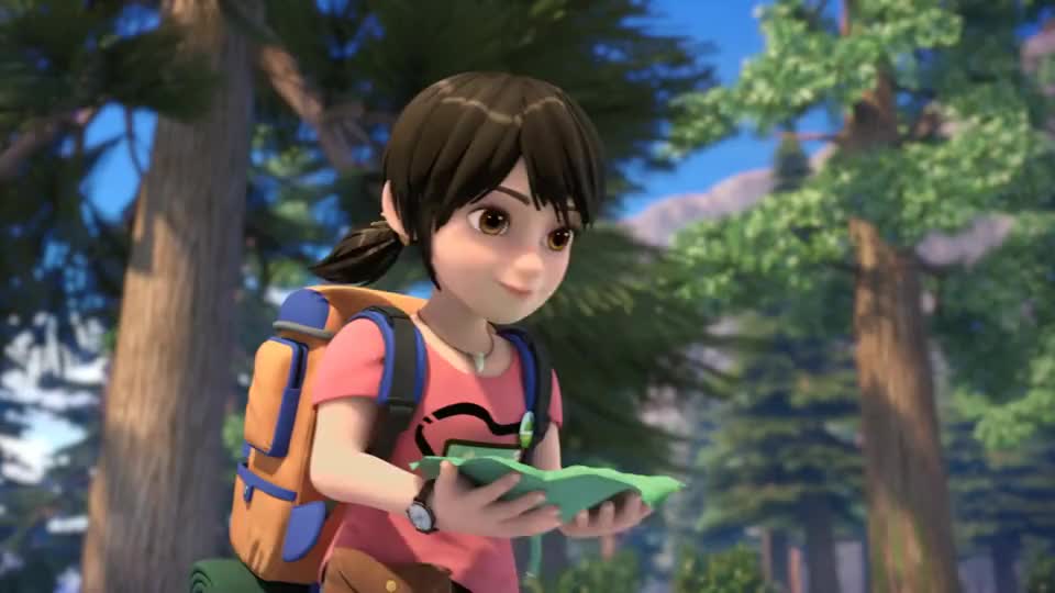 熊出没熊二这个见色忘友的家伙看到赵琳就把强哥丢一边了