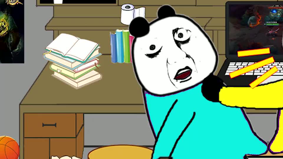 爆笑沙雕动画宿舍争爸男生宿舍借东西之战