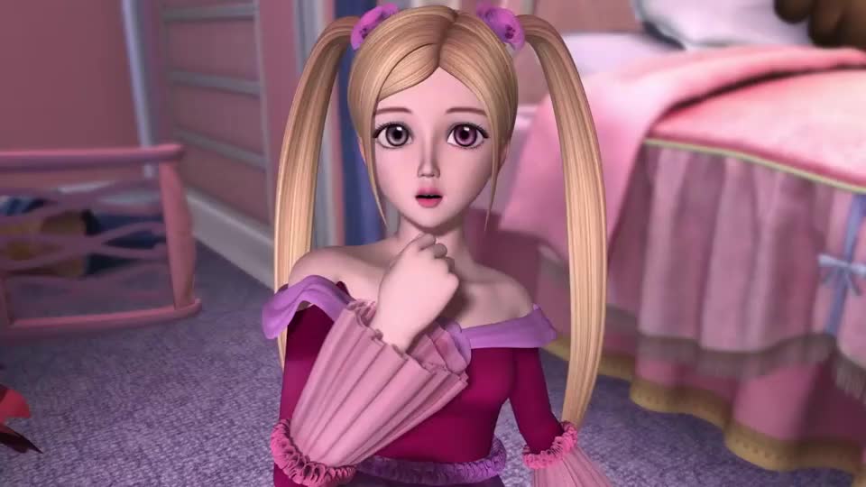 精灵梦叶罗丽:纱纱在家练习,想要获得大家的喜欢,真是太可爱了|精灵梦