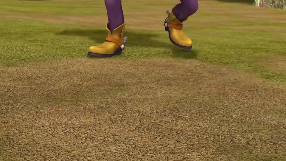 熊出没:看电视上头,光头强穿上装备,自己也是牛仔光头强