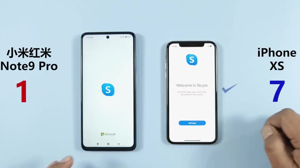小米红米note9pro后台操作速度对比iphonexs