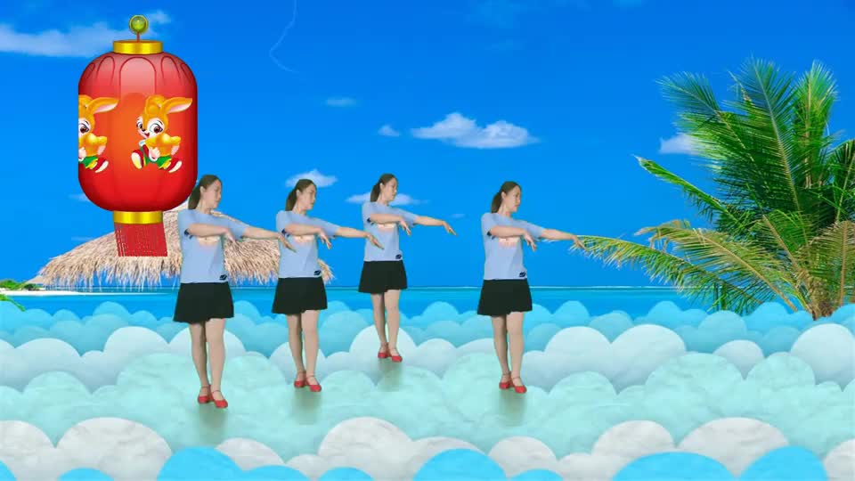 火爆全网广场舞《军中绿花》恰恰燃脂带感舞步,32步原创舞蹈