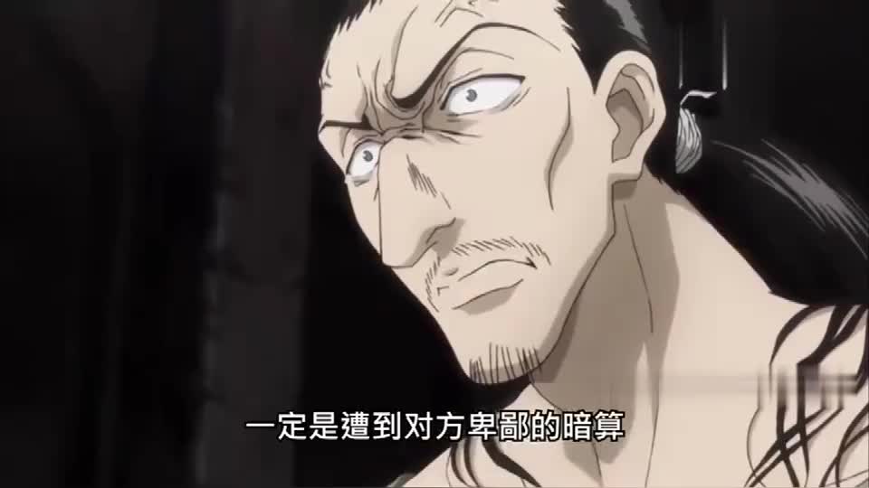 全职猎人信长和小杰比试掰手腕小杰大爆发竟赢了信长