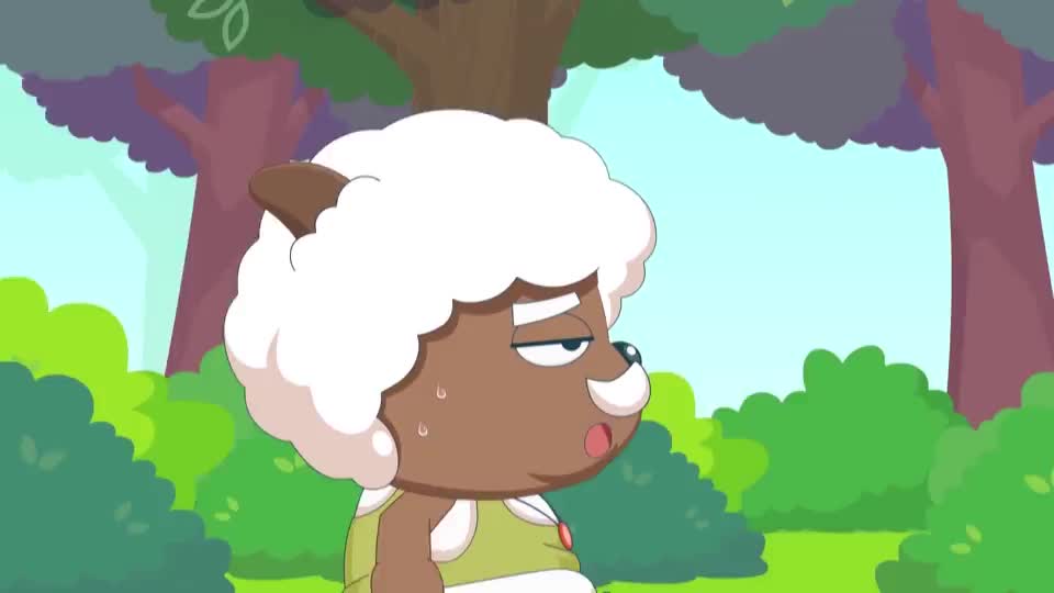 小羊无语烈羊羊从高处摔落毫发无损还在睡觉