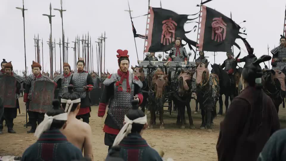 大秦赋齐王携百官归降秦国古代投降果然仪式感十足