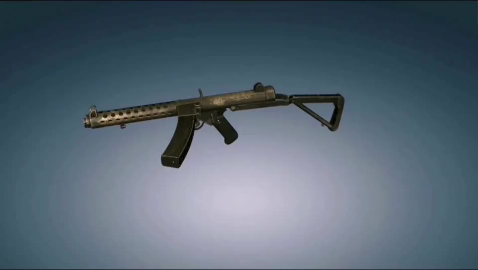 枪械:斯太林mk4冲锋枪的分解