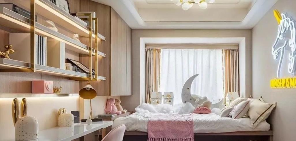 儿童房要舒适又安全,让孩子健康成长,别人家做得就不错