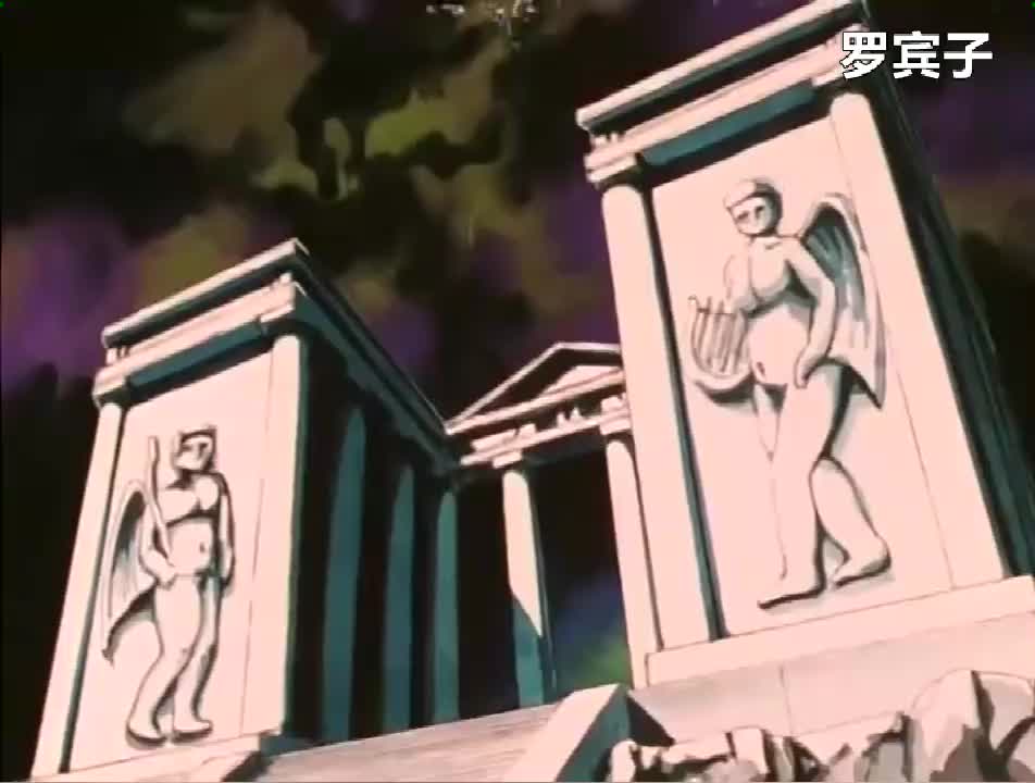 圣斗士星矢双子座不愧是最强黄金圣斗士圣衣的霸气出场