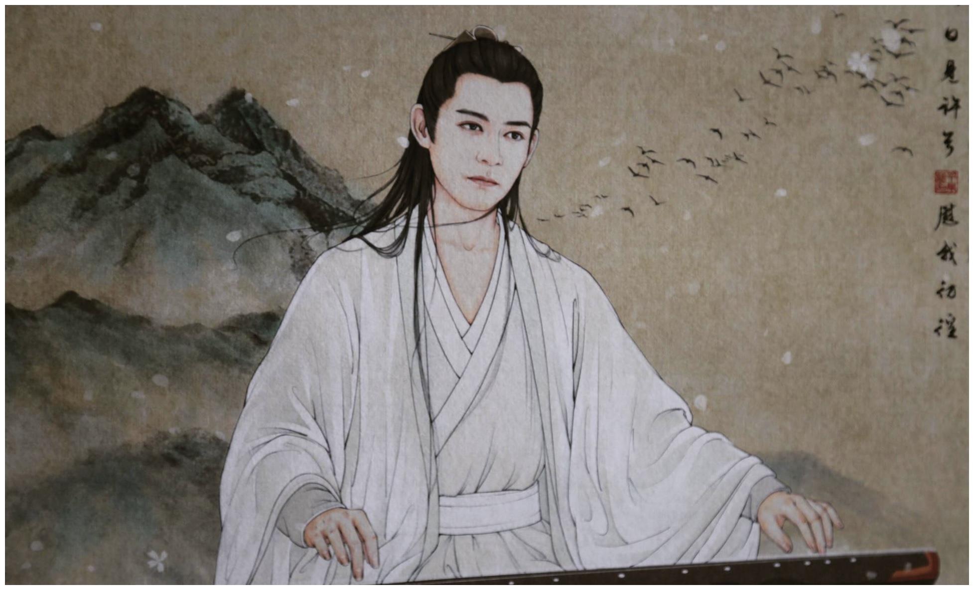 竹林七贤阮籍我自癫狂君自笑魏晋有名士一世狂妄一生隐忍