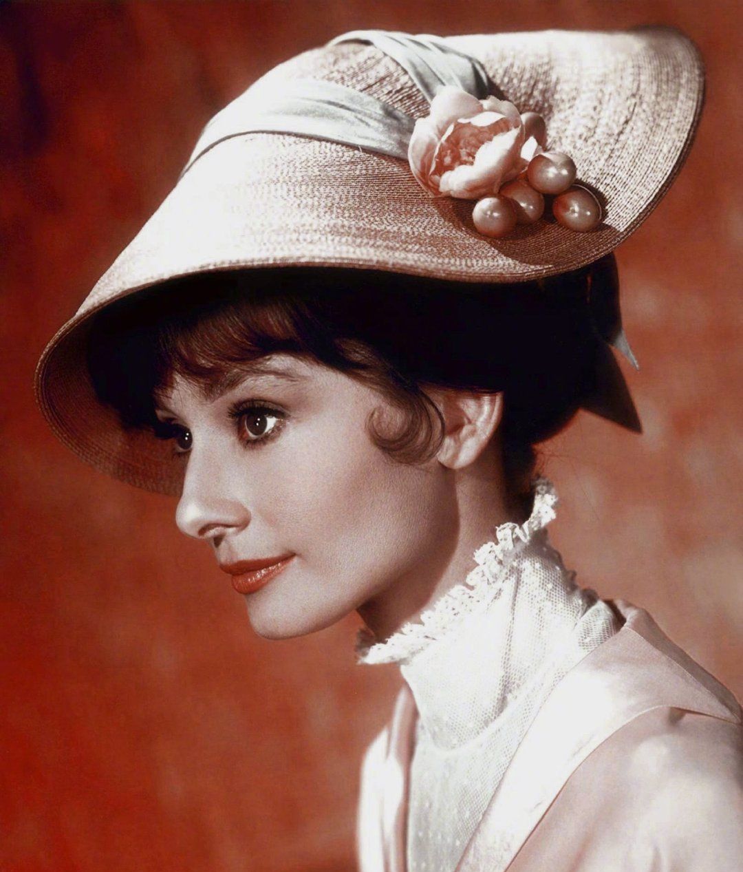 奥黛丽·赫本,1964年《窈窕淑女》写真,美到极致