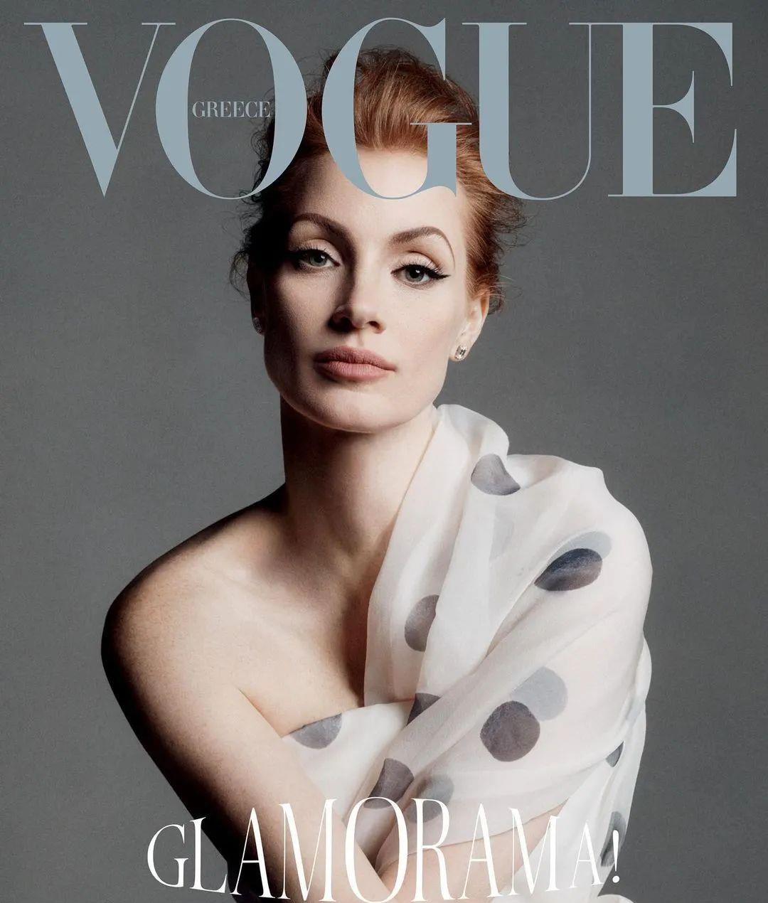 44岁劳模姐登上《vogue》封面,我心中的"小美人鱼"诞生_高清图集_新浪