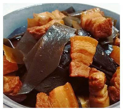 红烧肉炖海带的做法|海带|五花肉|老抽_新浪新闻