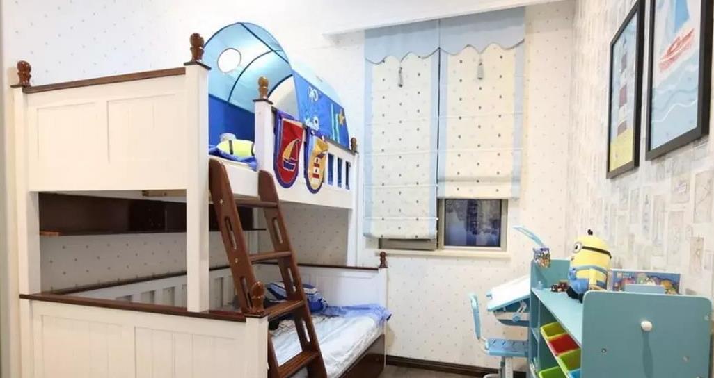 儿童房要舒适又安全,让孩子健康成长,别人家做得就不错