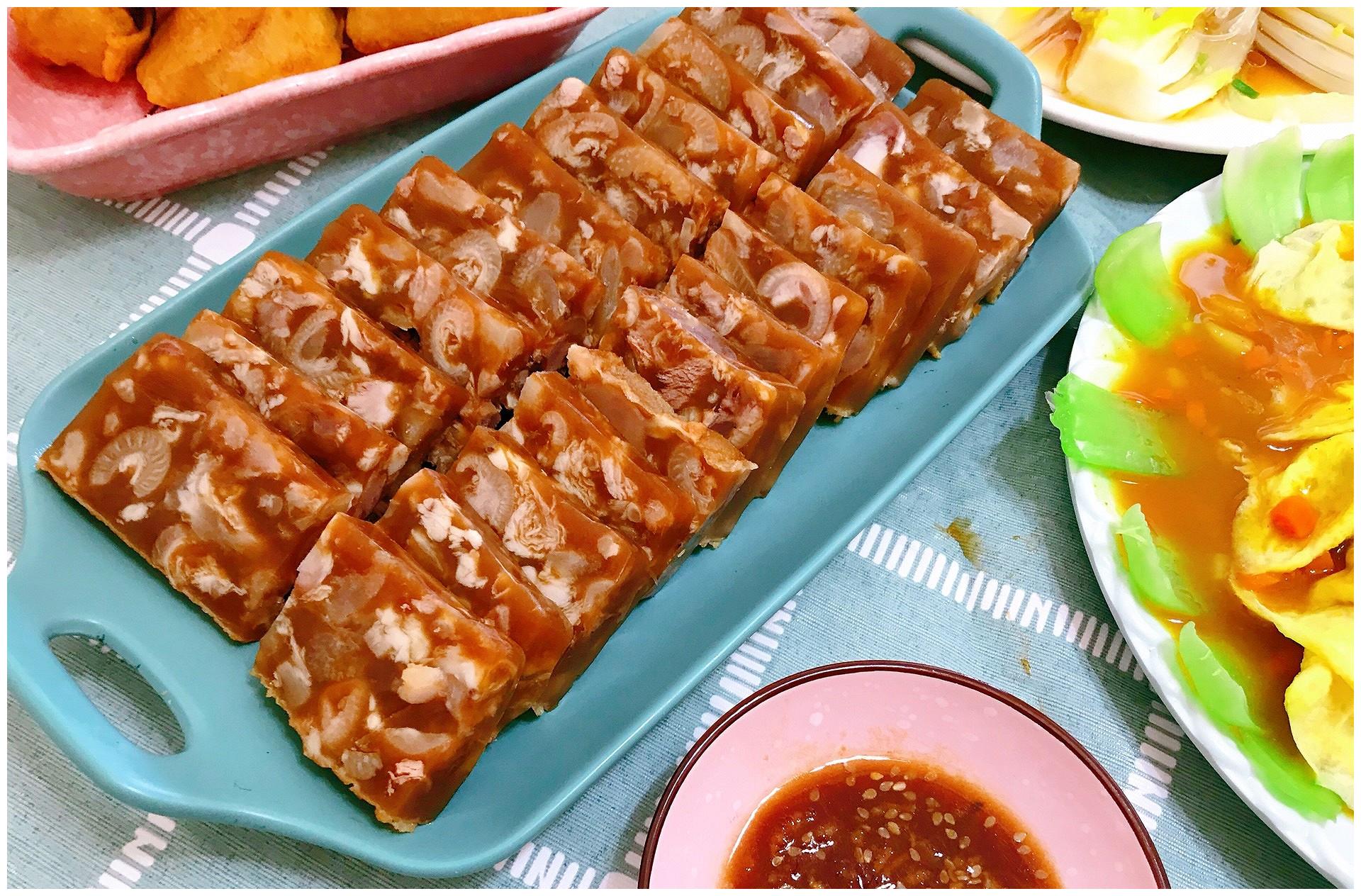 水晶猪蹄冻的做法