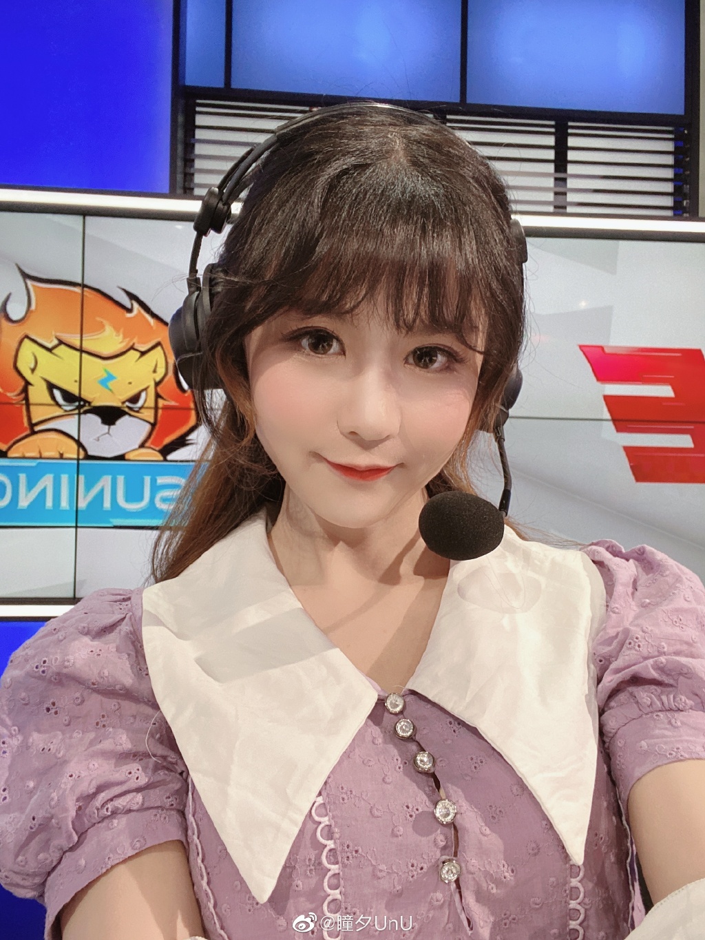 英雄联盟美女解说 瞳夕迷人可爱写真美照好看