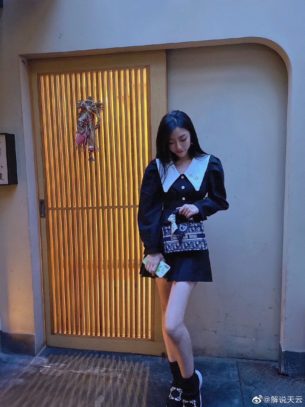 美少女解说天云迷人可爱美照好看啊