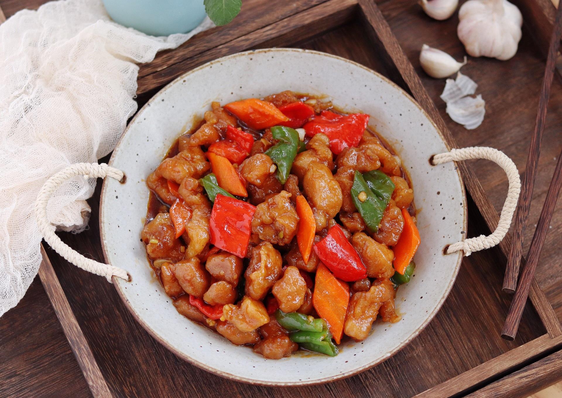 特色东北菜溜肉段,入口鲜香,做法不难,家人都爱吃_高清图集_新浪网