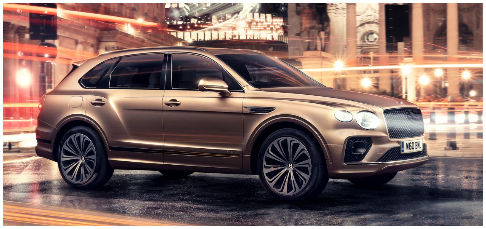 性能出众的超豪华suv标杆新款宾利添越插电混动版正式发布