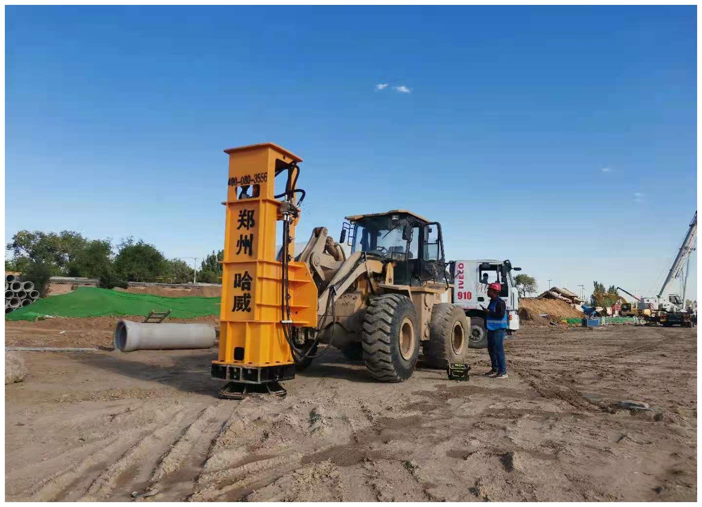 冲击夯实机怎样对桥台背进行冲击夯实?