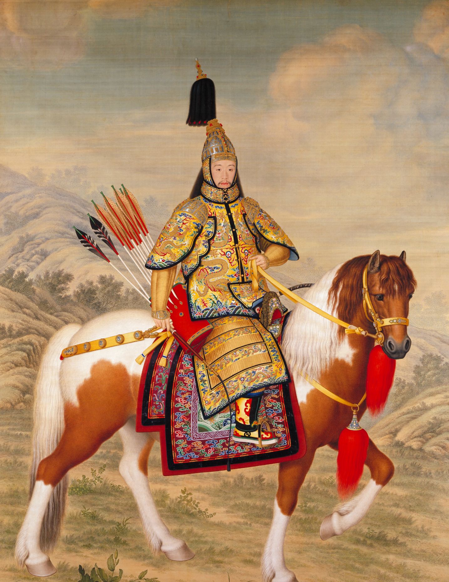 1844年在英国伦敦出版的中国大清朝版图