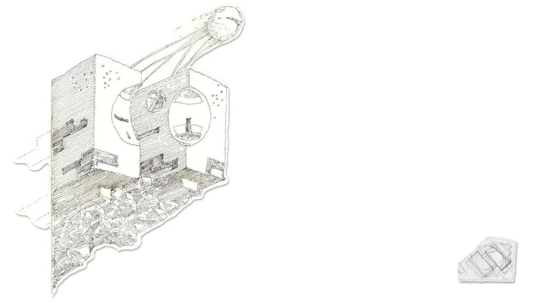 装修公司案例｜ “双子月亮房”——梦幻且柔美的混凝土盒型建筑
