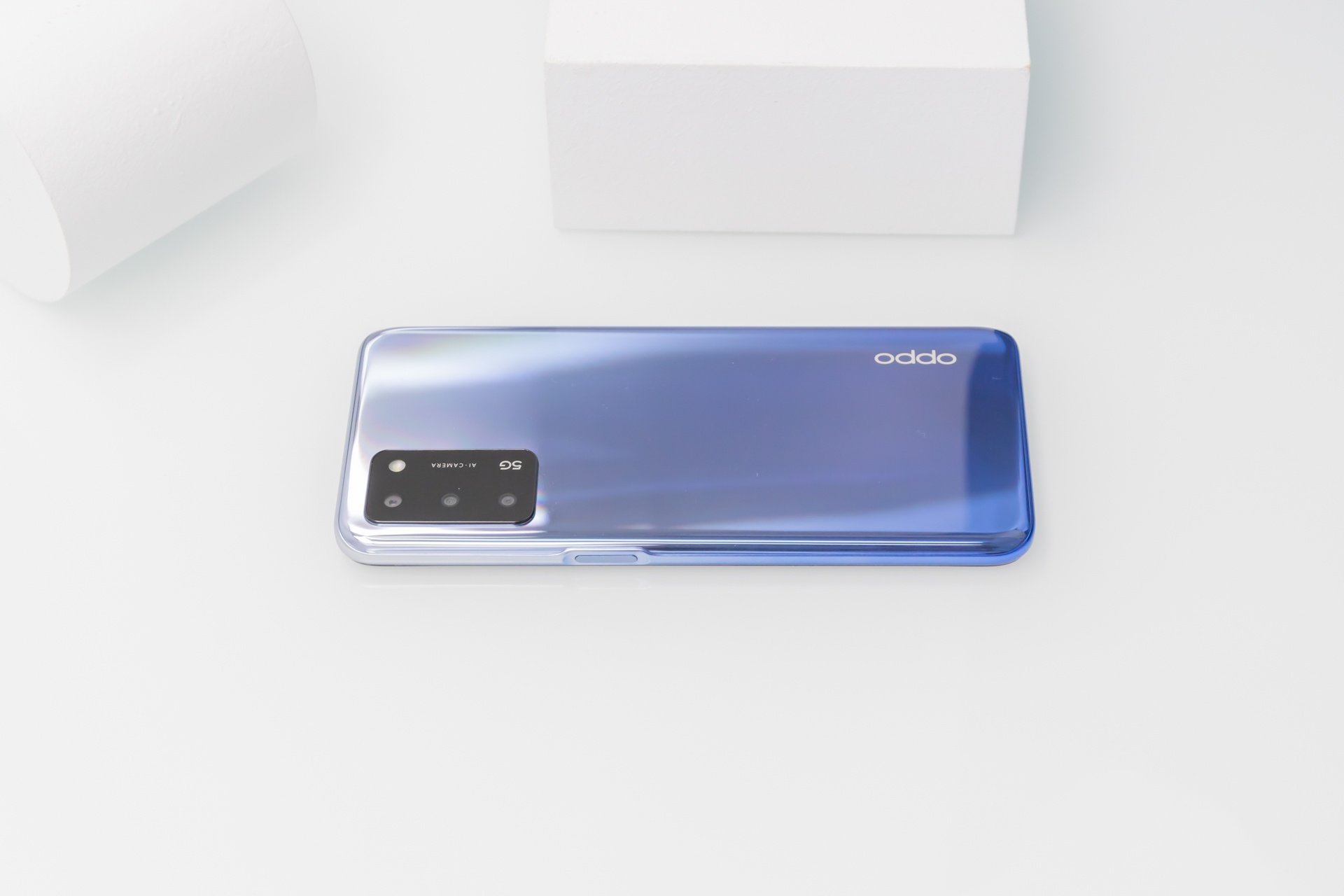 轻薄时尚大电池5g手机 oppo a55图赏__财经头条