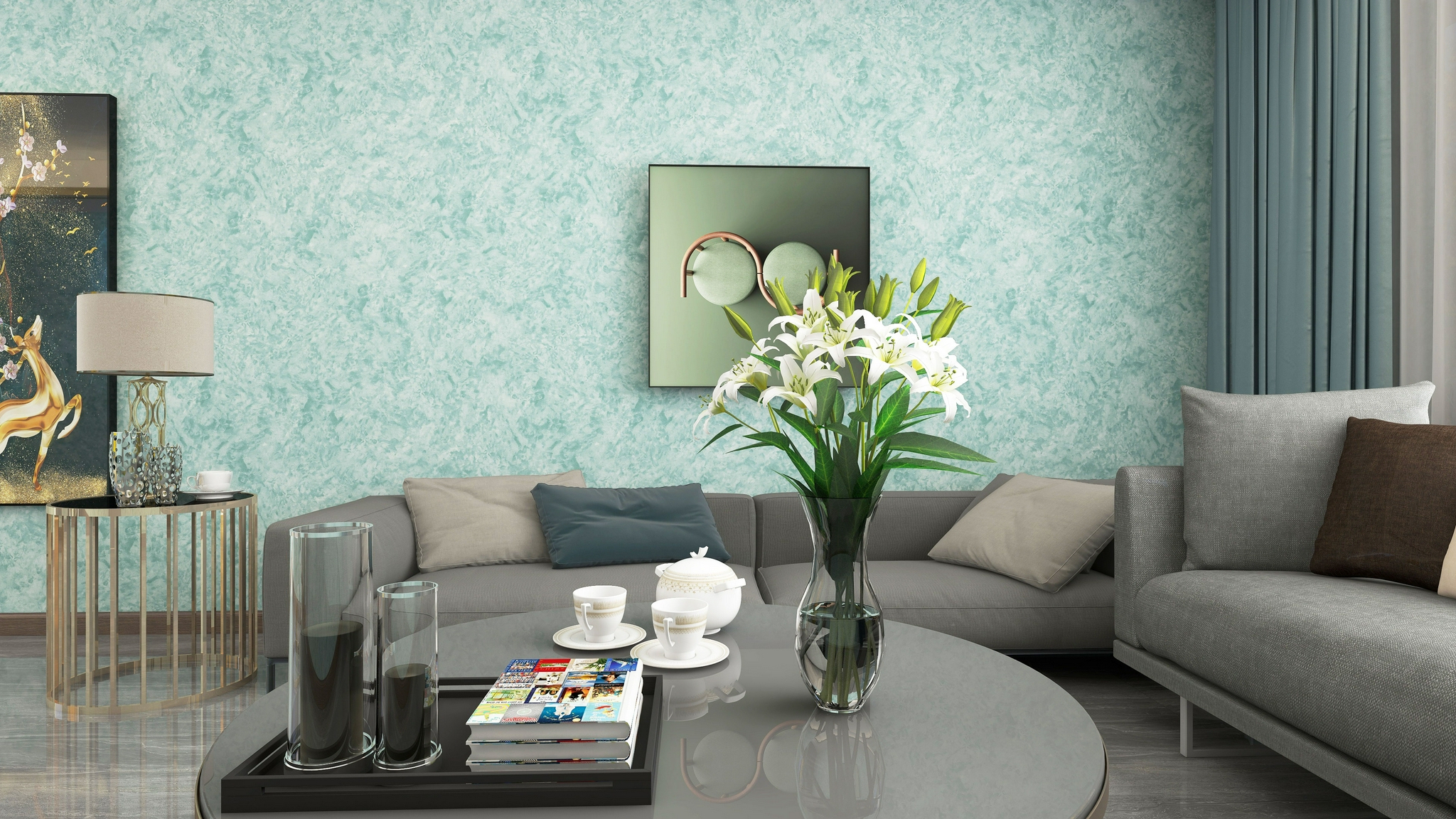 米兰丝绒艺术涂料打造你的温柔世界