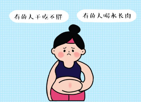 喝水都"长肉" 世界上真的有易胖体质么?__财经头条